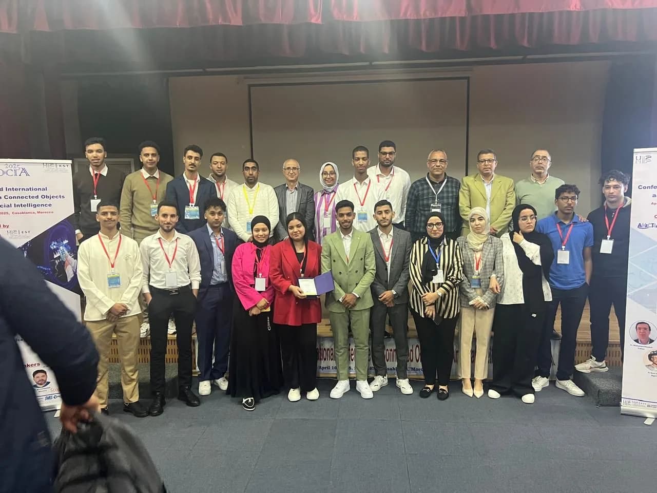 Participants de la session Smart Project à la conférence COCIA'2025, EST Casablanca